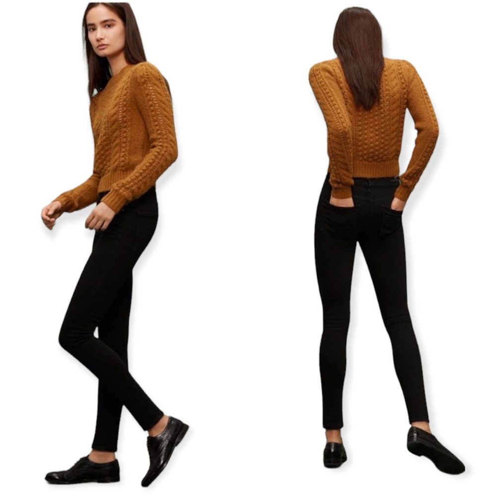 Aritzia Citizens of Humanity Black Aida Jeans
